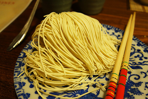 締めのラーメン