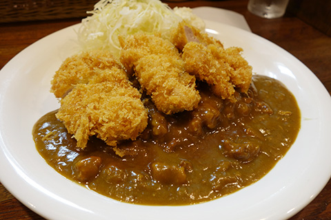 ヒレカツカレー